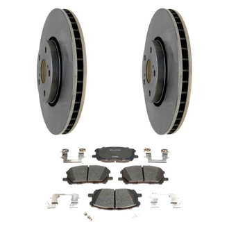 Raybestos® BNDL-1269-31019243 - R-Line™ Plain Front Brake Kit with Ceramic Pads