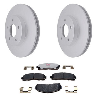 Raybestos® - Element3™ Plain Front Brake Kit with Hybrid Pads