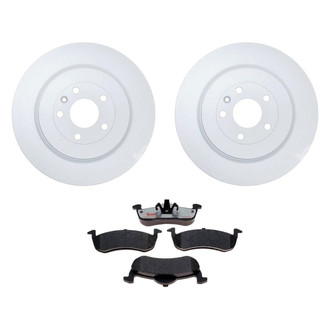 Raybestos® BNDL-1269-31019435 - Element3™ Plain Rear Brake Kit with Hybrid Pads