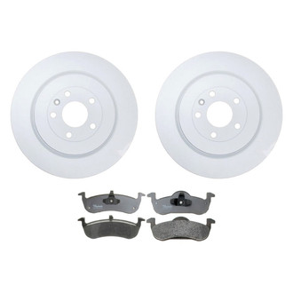 Raybestos® BNDL-1269-31019437 - Element3™ Plain Rear Brake Kit with Semi-Metallic Pads