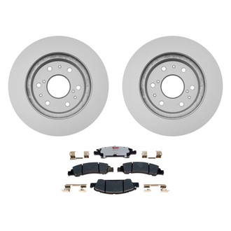 Raybestos® - Element3™ Plain Brake Kit with Hybrid Pads
