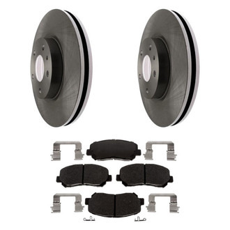 Raybestos® BNDL-1269-31019646 - R-Line™ Plain Front Brake Kit with Ceramic Pads
