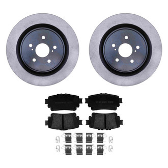 Raybestos® - R-Line™ Rear Brake Kit with Ceramic Pads