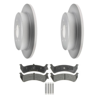 Raybestos® BNDL-1269-31019734 - Element3™ Plain Rear Brake Kit with Semi-Metallic Pads