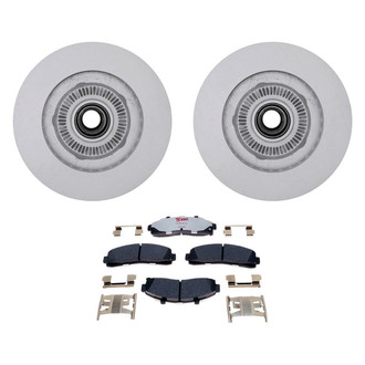Raybestos® - Element3™ Plain Front Brake Kit with Hybrid Pads