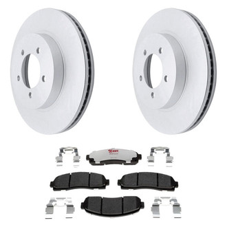 Raybestos® BNDL-1269-31019751 - Element3™ Plain Front Brake Kit with Hybrid Pads