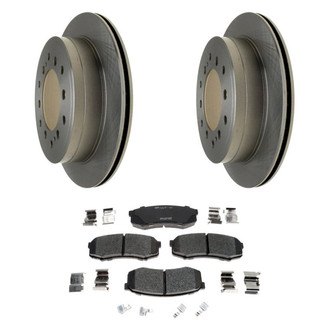 Raybestos® BNDL-1269-31019755 - R-Line™ Plain Rear Brake Kit with Ceramic Pads
