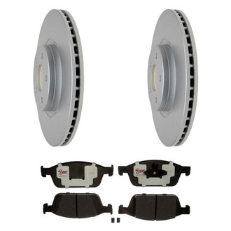 Raybestos® - Element3™ Plain Brake Kit with Hybrid Pads
