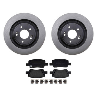 Raybestos® - R-Line™ Rear Brake Kit with Ceramic Pads