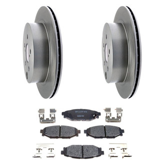 Raybestos® BNDL-1269-31019817 - R-Line™ Plain Rear Brake Kit with Ceramic Pads