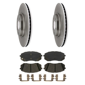 Raybestos® - R-Line™ Plain Brake Kit with Ceramic Pads