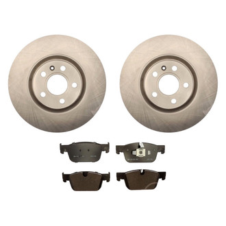 Raybestos® - R-Line™ Plain Front Brake Kit with Semi-Metallic Pads