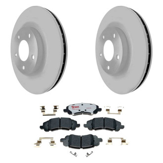 Raybestos® - Element3™ Plain Brake Kit with Hybrid Pads