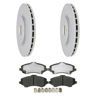 Raybestos® - Element3™ Plain Brake Kit with Hybrid Pads