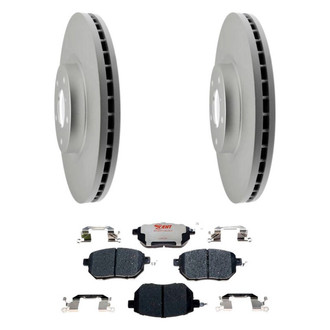 Raybestos® - Element3™ Plain Brake Kit with Hybrid Pads