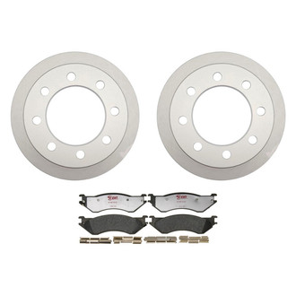 Raybestos® BNDL-1269-31020627 - Element3™ Plain Rear Brake Kit with Hybrid Pads