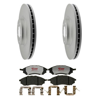 Raybestos® - Element3™ Plain Brake Kit with Hybrid Pads