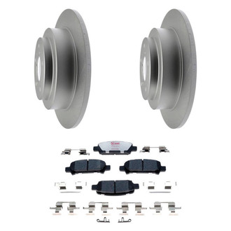 Raybestos® BNDL-1269-31020721 - Element3™ Plain Rear Brake Kit with Hybrid Pads