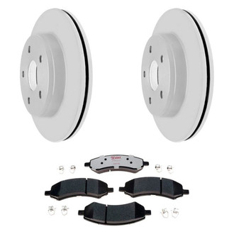 Raybestos® - Element3™ Plain Brake Kit with Hybrid Pads