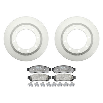 Raybestos® - Element3™ Plain Rear Brake Kit with Semi-Metallic Pads