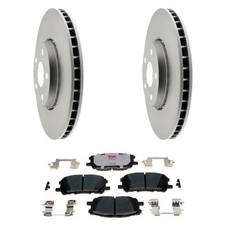 Raybestos® BNDL-1269-31020776 - Element3™ Plain Front Brake Kit with Hybrid Pads