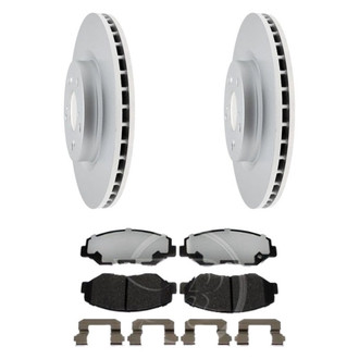 Raybestos® BNDL-1269-31021033 - Element3™ Plain Front Brake Kit with Hybrid Pads