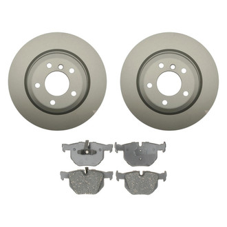 Raybestos® - Element3™ Plain Rear Brake Kit with Ceramic Pads