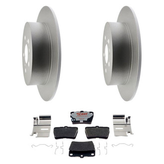 Raybestos® BNDL-1269-31021221 - Element3™ Plain Rear Brake Kit with Hybrid Pads