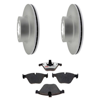 Raybestos® - Element3™ Plain Front Brake Kit with Hybrid Pads