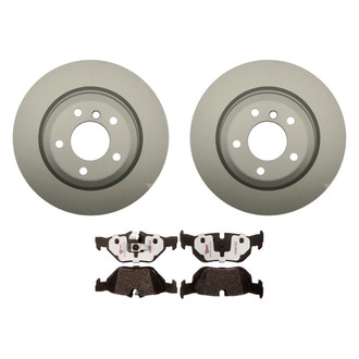 Raybestos® - Element3™ Plain Rear Brake Kit with Hybrid Pads