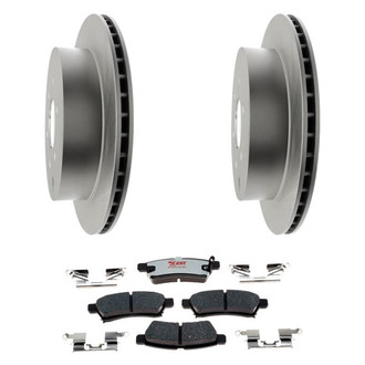 Raybestos® BNDL-1269-31021279 - Element3™ Plain Rear Brake Kit with Hybrid Pads