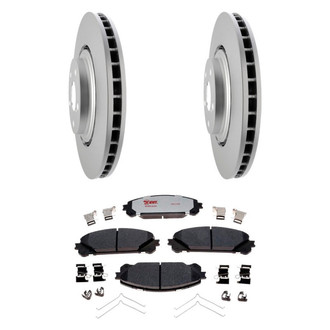 Raybestos® - Element3™ Plain Brake Kit with Hybrid Pads