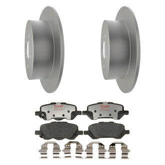 Raybestos® BNDL-1269-31021420 - Element3™ Plain Rear Brake Kit with Hybrid Pads