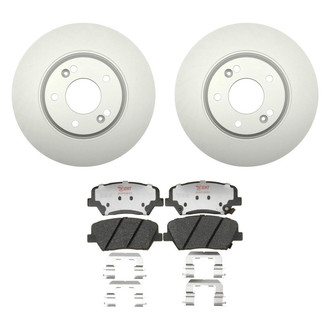 Raybestos® BNDL-1269-31021453 - Element3™ Plain Front Brake Kit with Hybrid Pads