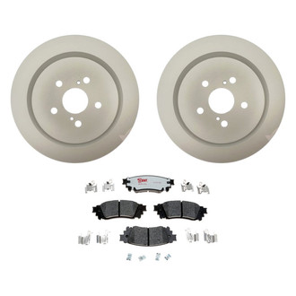 Raybestos® - Element3™ Plain Rear Brake Kit with Hybrid Pads