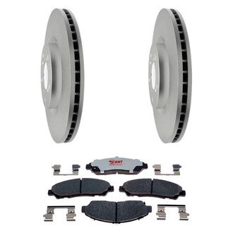 Raybestos® - Element3™ Plain Brake Kit with Hybrid Pads