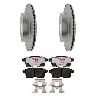 Raybestos® BNDL-1269-31021508 - Element3™ Plain Rear Brake Kit with Hybrid Pads