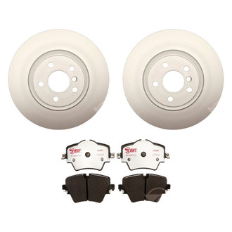 Raybestos® - Element3™ Plain Front Brake Kit with Hybrid Pads