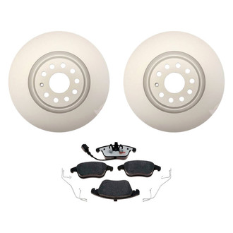 Raybestos® - Element3™ Plain Front Brake Kit with Hybrid Pads