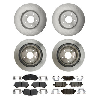 Raybestos® - R-Line™ Plain Brake Kit with Ceramic Pads