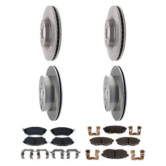 Raybestos® - R-Line™ Plain Brake Kit with Ceramic Pads