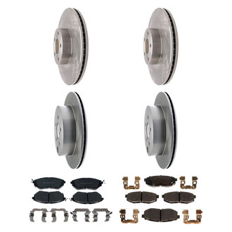 Raybestos® - R-Line™ Plain Brake Kit with Ceramic Pads