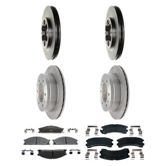 Raybestos® - R-Line™ Brake Kit with Semi-Metallic Pads