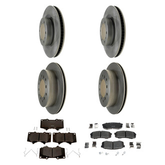 Raybestos® - R-Line™ Plain Brake Kit with Ceramic Pads