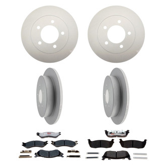 Raybestos® - Element3™ Plain Brake Kit with Hybrid Pads
