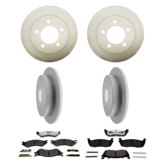 Raybestos® - Element3™ Plain Brake Kit with Hybrid Pads