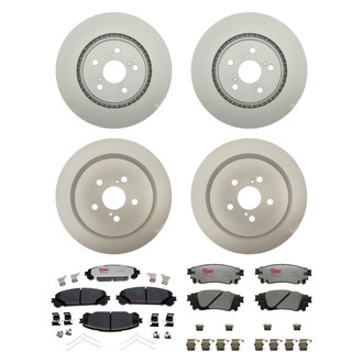Raybestos® - Element3™ Plain Brake Kit with Hybrid Pads