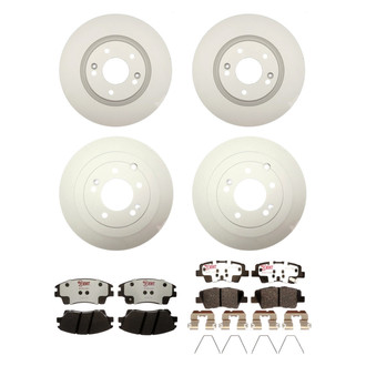 Raybestos® - Element3™ Brake Kit with Hybrid Pads