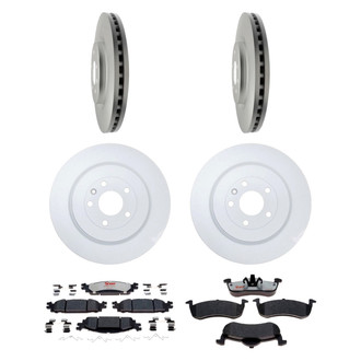 Raybestos® - Element3™ Plain Brake Kit with Hybrid Pads