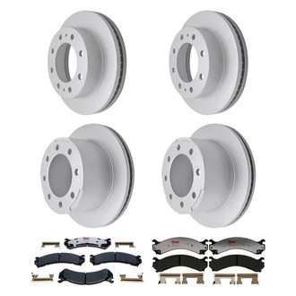 Raybestos® - Element3™ Plain Brake Kit with Hybrid Pads